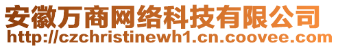 安徽萬商網絡科技有限公司