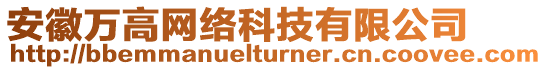 安徽萬高網(wǎng)絡(luò)科技有限公司