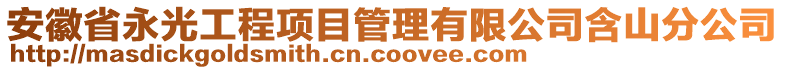 安徽省永光工程項目管理有限公司含山分公司