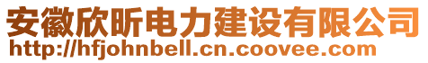 安徽欣昕電力建設(shè)有限公司