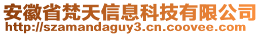 安徽省梵天信息科技有限公司