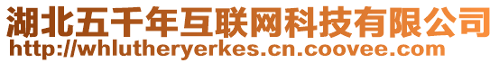 湖北五千年互聯(lián)網(wǎng)科技有限公司
