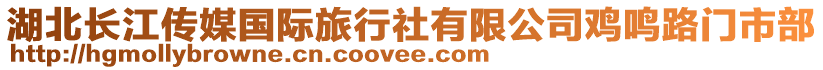 湖北長(zhǎng)江傳媒國(guó)際旅行社有限公司雞鳴路門市部