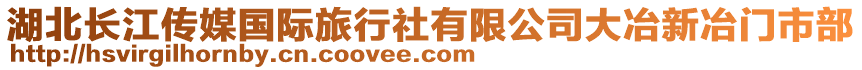 湖北長(zhǎng)江傳媒國(guó)際旅行社有限公司大冶新冶門(mén)市部