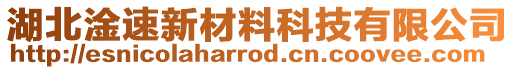 湖北淦速新材料科技有限公司