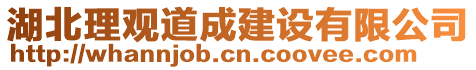 湖北理觀道成建設有限公司