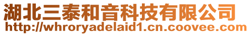 湖北三泰和音科技有限公司