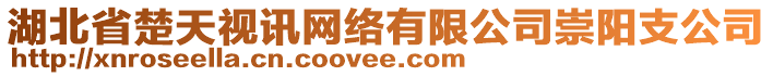 湖北省楚天視訊網(wǎng)絡(luò)有限公司崇陽(yáng)支公司