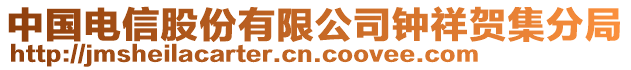 中國電信股份有限公司鐘祥賀集分局