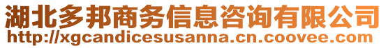 湖北多邦商務(wù)信息咨詢有限公司