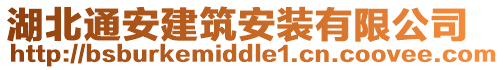 湖北通安建筑安装有限公司