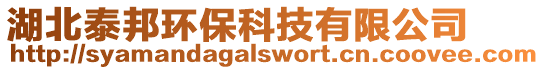 湖北泰邦環(huán)保科技有限公司
