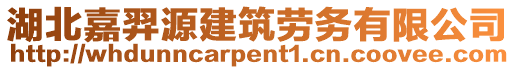 湖北嘉羿源建筑勞務(wù)有限公司