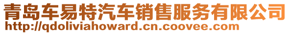 青島車易特汽車銷售服務(wù)有限公司