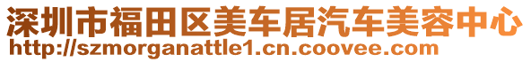 深圳市福田區(qū)美車居汽車美容中心