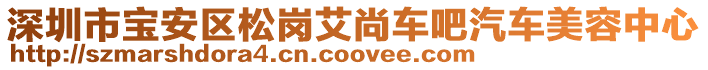 深圳市寶安區(qū)松崗艾尚車吧汽車美容中心