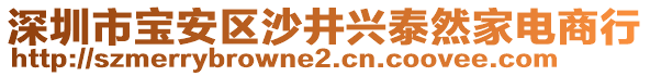 深圳市寶安區(qū)沙井興泰然家電商行