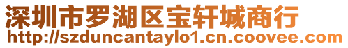 深圳市羅湖區寶軒城商行