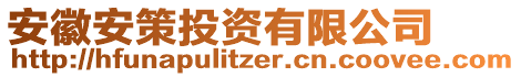 安徽安策投資有限公司