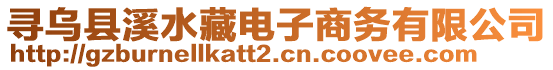 尋烏縣溪水藏電子商務(wù)有限公司