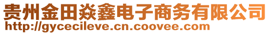 貴州金田焱鑫電子商務有限公司