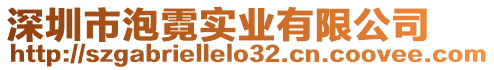深圳市泡霓實(shí)業(yè)有限公司