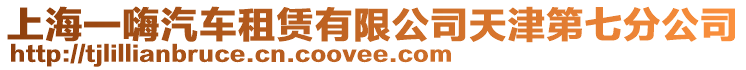 上海一嗨汽車(chē)租賃有限公司天津第七分公司