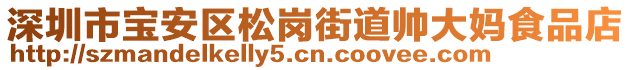 深圳市寶安區(qū)松崗街道帥大媽食品店