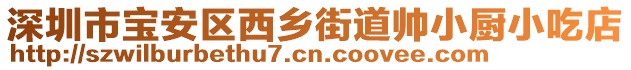 深圳市寶安區(qū)西鄉(xiāng)街道帥小廚小吃店