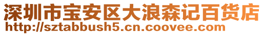 深圳市寶安區(qū)大浪森記百貨店