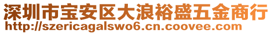 深圳市寶安區(qū)大浪裕盛五金商行