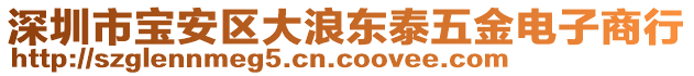 深圳市寶安區(qū)大浪東泰五金電子商行