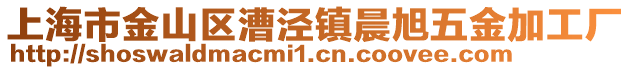 上海市金山區漕涇鎮晨旭五金加工廠