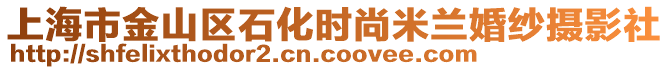 上海市金山區石化時尚米蘭婚紗攝影社