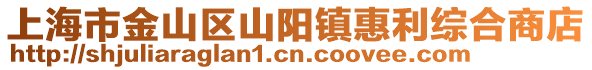 上海市金山區山陽鎮惠利綜合商店
