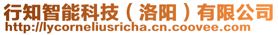 行知智能科技（洛陽）有限公司