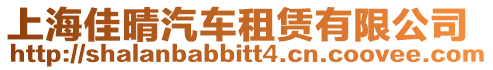 上海佳晴汽車租賃有限公司