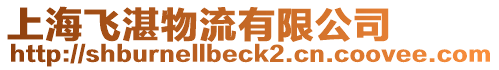 上海飛湛物流有限公司