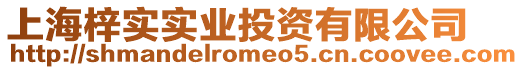 上海梓實實業(yè)投資有限公司