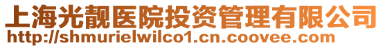 上海光靚醫院投資管理有限公司