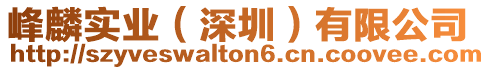 峰麟實業（深圳）有限公司