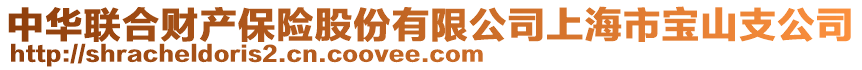 中華聯合財產保險股份有限公司上海市寶山支公司