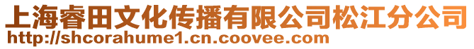 上海睿田文化傳播有限公司松江分公司