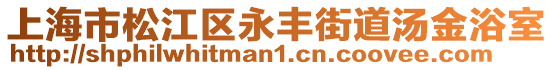 上海市松江區永豐街道湯金浴室