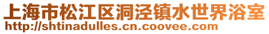 上海市松江區洞涇鎮水世界浴室