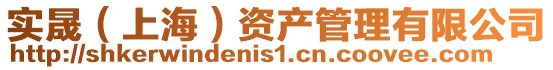 實晟(上海)資產管理有限公司