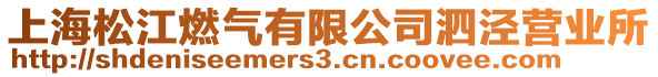 上海松江燃氣有限公司泗涇營業所