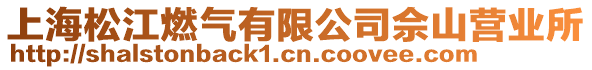 上海松江燃氣有限公司佘山營業所