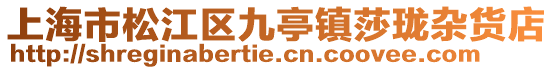上海市松江區九亭鎮莎瓏雜貨店