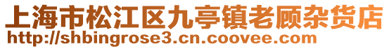 上海市松江區(qū)九亭鎮(zhèn)老顧雜貨店